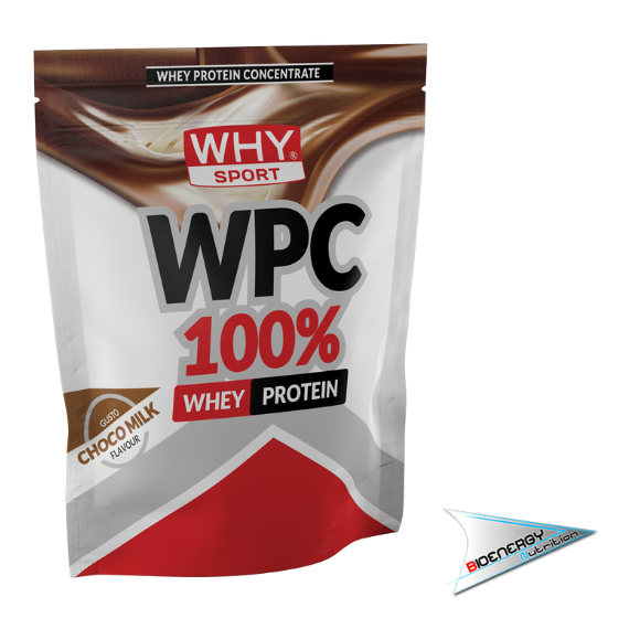 Why-WPC 100% WHEY (Conf. 1 kg)   Milk Choco  